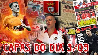 BENFICAREVISTA IMPRENSA 3 Setembro GLORIOSO SURPREENDE TODOS COM PÉROLA TURCA NO ÚLTIMO DIA 🦅🔴⚪️ [upl. by Nivlen]