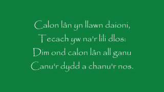 Calon Lân lyrics [upl. by Let]