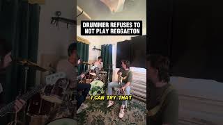 ROCK DRUMMER LOVES BAD BUNNY [upl. by Brine]