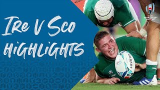 HIGHLIGHTS Ireland 273 Scotland  Rugby World Cup 2019 [upl. by Pilloff]