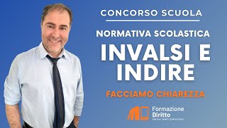 INVALSI e INDIRE facciamo chiarezza [upl. by Ahsetra]