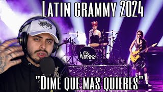 METALERO REACCIONA  THE WARNING en los LATIN GRAMMY 2024 [upl. by Crelin]