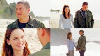 Michael Scofield And Sara Tancredi love scene ♥️ Wentworth miller [upl. by Naicul569]