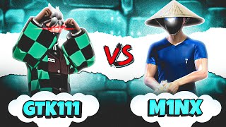 TGR GTK111🇳🇵 Vs M1NX🇧🇩  1vs1 Most Demanded Match 🍷🗿 [upl. by Moclam]