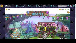 Neopets  The Festival Of Neggs Day 5 Guide And Location [upl. by Rexferd405]