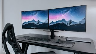 Ultimate Dual Monitor Setup LG Ergo Dual [upl. by Magocsi]