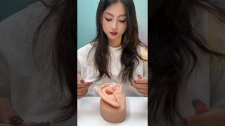 Mesmerizing ASMR Ear Cleaning Session😍 earwaxremoval viral satisfying asmr foryou fyp leiput [upl. by Aratehs]