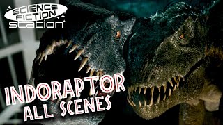 All Indoraptor Scenes In Jurassic World Fallen Kingdom  Science Fiction Station [upl. by Lehplar]