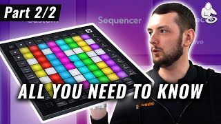 Novation Launchpad Pro MK3  The COMPLETE Guide  Part 2 Sequencer [upl. by Wiburg]