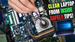 How to Clean Laptop from Inside  Clean HP Laptop Fan  Open hp laptop for Cleaning Dust  2024 [upl. by Im]