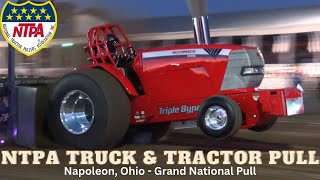 Napoleon Ohio  NTPA Grand National Truck amp Tractor Pull 2023 [upl. by Ettenot]