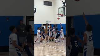 EDS vs Latimer edshuskies basketball middleschool middleschoolbasketball [upl. by Alaik]