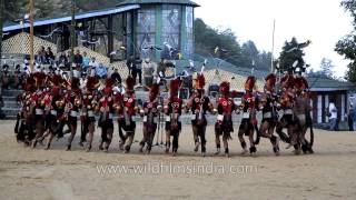 Cultural performance by Yimchunger tribe of Nagaland [upl. by Atazroglam402]