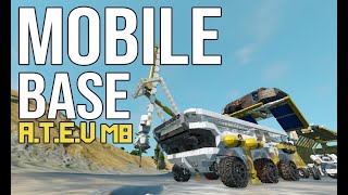 Space Engineers  MOBILE BASE  Everything you NEED [upl. by Eneja]