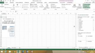 Excel 2013  Dataanalyse  21 Maken 1 [upl. by Sunderland]