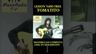 TOMATITO Clase Maestra free Resmasterd guitarraflamenca flamenco lesson guitar [upl. by Dlanar]