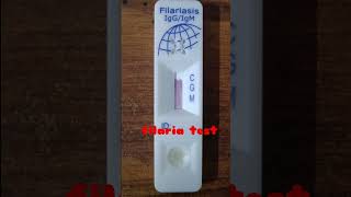 Filaria test 😊medical motivation experiment love funny science [upl. by Kieran]