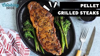 StepbyStep Guide to Grilling Steaks on a Pellet Grill Smoker [upl. by Satterlee]