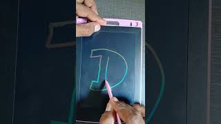 D drawing videos youtubeshorts drawing art d letter [upl. by Otis830]