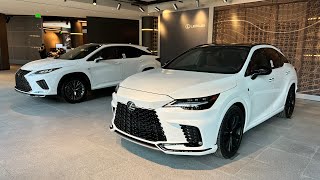 2023 Lexus RX 500h F SPORT Performance vs 2022 Lexus RX 350 F SPORT [upl. by Nirtak]