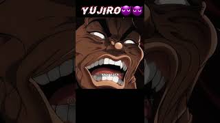 Yujiro squeezed Bakis cheek👀🍑Baki Hanma anime animemoments baki [upl. by Ateekal]