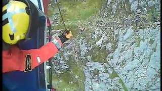 Joint rescue effort to bring fallen climber in Cairngorms to safety [upl. by Enehpets]