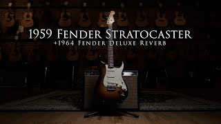 1959 Fender Stratocaster and 1964 Deluxe Reverb wAaron Hiebert [upl. by Pufahl]