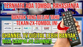 CARA MENCARI SIARAN TV DIGITAL SUPAYA LEBIH BANYAK  MASUKAN KODE INI [upl. by Imled]