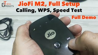 Jio Fi M2  Full Setup Demo  Jio Fi 2 Calling Feature  WPS Use  Speed Test  All you need to know [upl. by Clementius741]