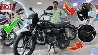 Finally Ye Hai Hero Splendor Plus Xtec 20 Ka Black Colour With 11 New Updates  splendor xtec 20 [upl. by Nahtanhoj]