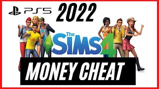 2022  Money Cheat for Sims 4 on PS5 amp PS4 [upl. by Ramyaj861]