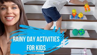 Rainy Day COVID 19 Activities For Kids  How To Entertain Young Kids At Home [upl. by Luhey]