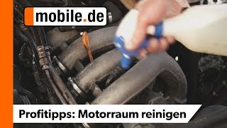 Darf ich mit einem Kärcher den Motorraum reinigen  mobilede Profitipps [upl. by Sokem523]