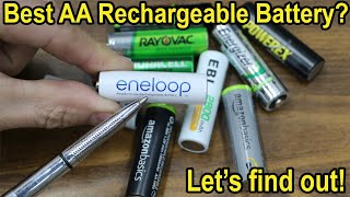 Which AA Rechargeable Battery is Best after 1 Year Lets find out Eneloop Duracell Amazon EBL [upl. by Dilisio]