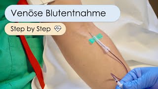 Venöse Blutentnahme  Basics Butterfly Venenpunktion Blut abnehmen Reihenfolge Tipps [upl. by Anasor]