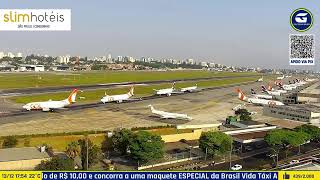 LIVE NO AEROPORTO DE SÃO PAULO CONGONHAS  CGH AIRPORT  SBSP PLANE SPOTTING [upl. by Shiff]