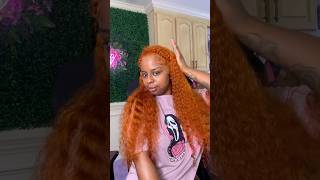 Ginger Curly Wig from Daules Hair Watch the full install amp hair review on my YT Channel gingerwig [upl. by Verneuil]