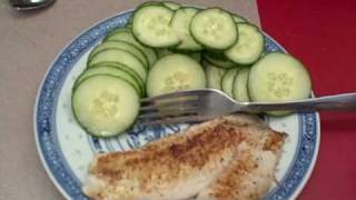 hcg  Tilapia amp Cucumbers meal [upl. by Enerual784]