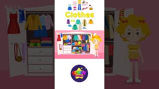 Kids vocabulary  Clothes  clothing  Learn English for kids  English educational video shorts [upl. by Ing942]