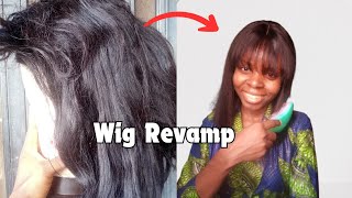 FRINGE WIG REVAMPING [upl. by Drofla]