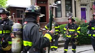 BK 1075 Box 42142708  FDNY Responds Too Multiple Electrical Fires In Basements amp Smoking Manholes [upl. by Anahsit]