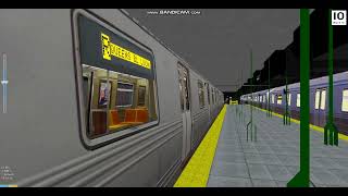 Openbve R46 2017 R Train Arriving amp Departing at 86th Street [upl. by Rolanda]