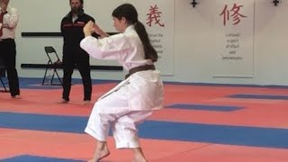 Saifa vs Seiunchin in GKR karate tournament [upl. by Brace]