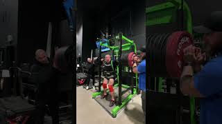 430kg Reverse Banded Squat PB [upl. by Madlin]