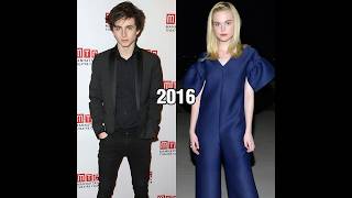 Timothee Chalamet Vs Elle Fanning Through The Years ✨ shorts thenandnow [upl. by Rede679]