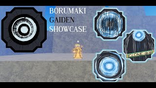 BORUMAKI GAIDEN Showcase Shindo Life [upl. by Sitnalta]