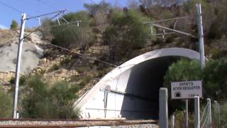 Greek Siemens Desiro EMUs at speed [upl. by Serrano980]