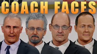 ALL COACH FACES In Game  NHL 25 UPDATE [upl. by Cramer]