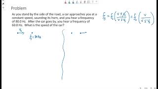 Doppler example 3 [upl. by Jocko]