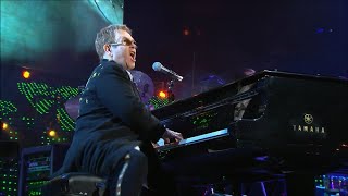 Elton John live 4K  Bennie And The Jets Elton 60  Live at Madison Square Garden  2007 [upl. by Ruberta]